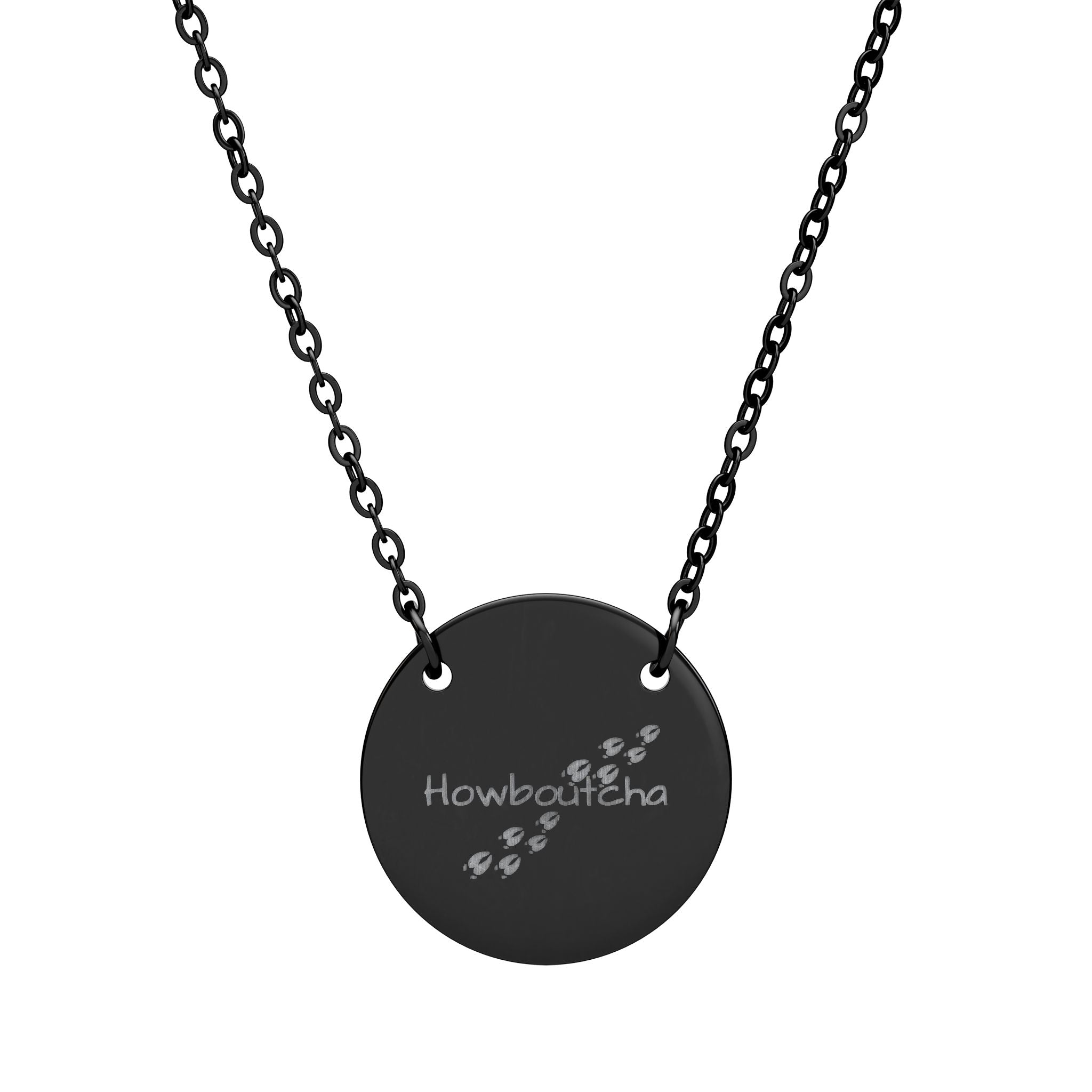 Howboutcha Necklace — Tracks Pendent