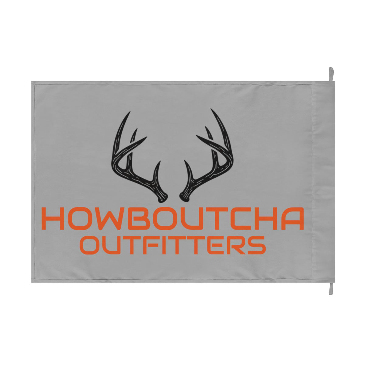 Howboutcha Outfitters Double-Sided Deer Camp Flag