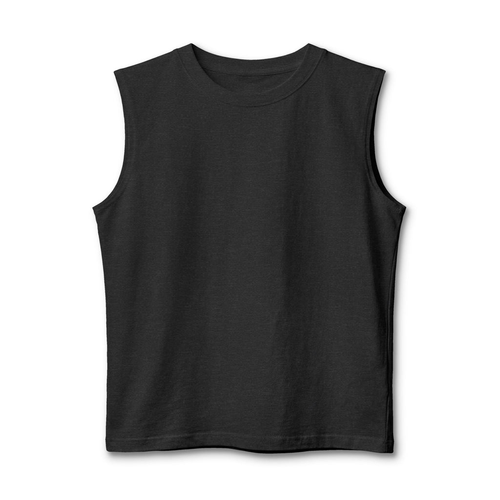 Howboutcha H Mountain Muscle Tank — "I'm Putting In Work" Back Graphic