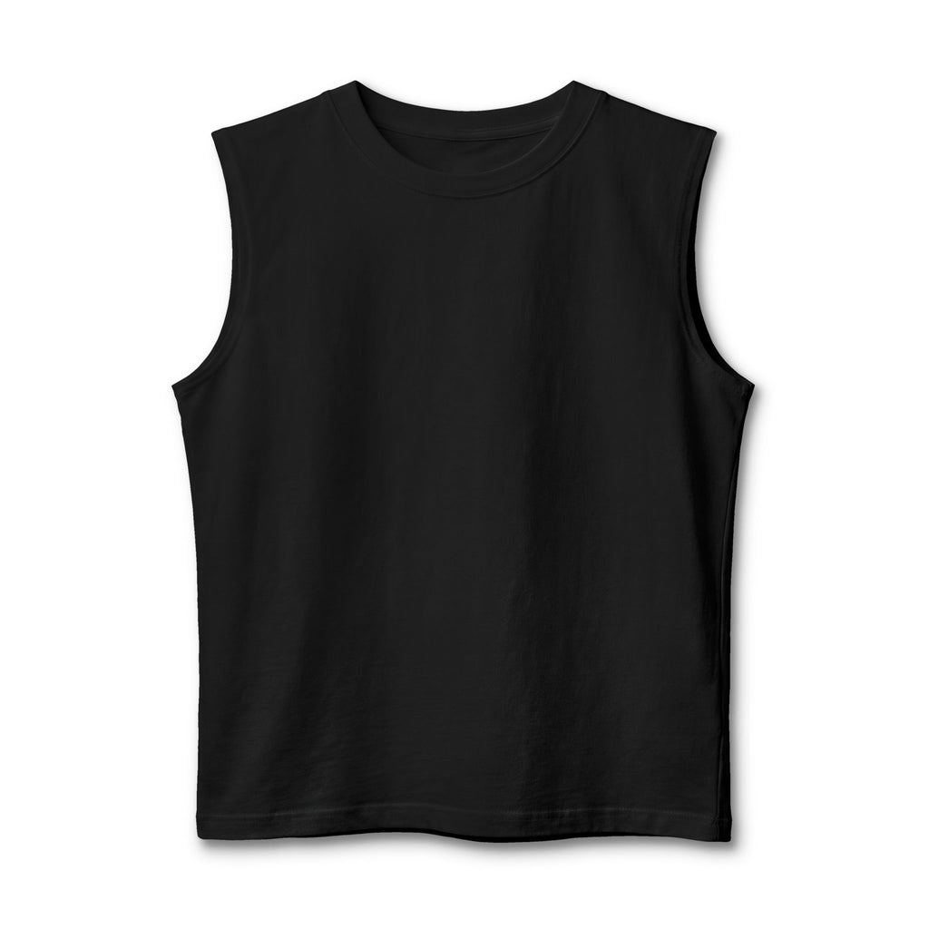Howboutcha H Mountain Muscle Tank — "I'm Putting In Work" Back Graphic