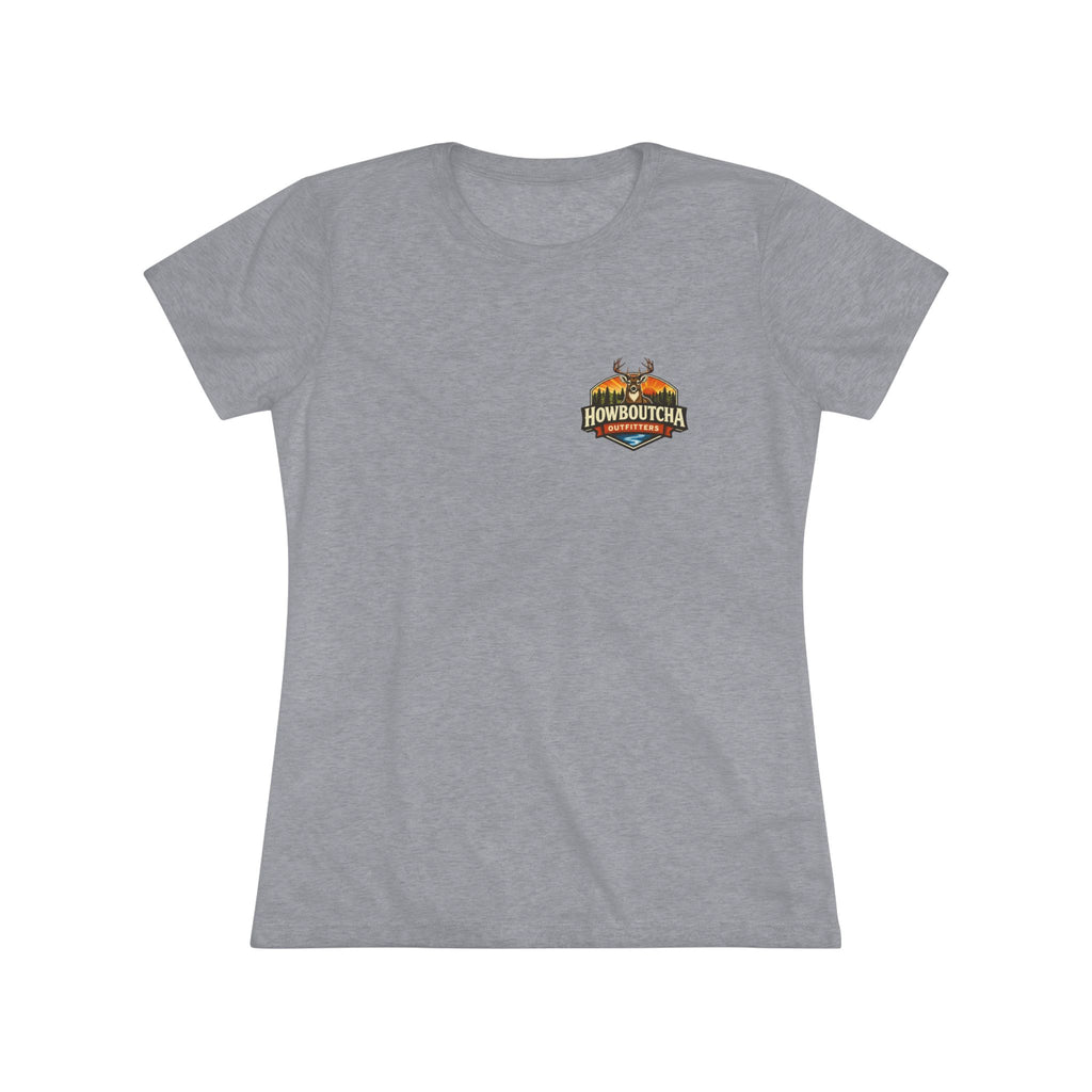 Women's Tee — 'I Don't Follow Trends, I Follow The Tracks'