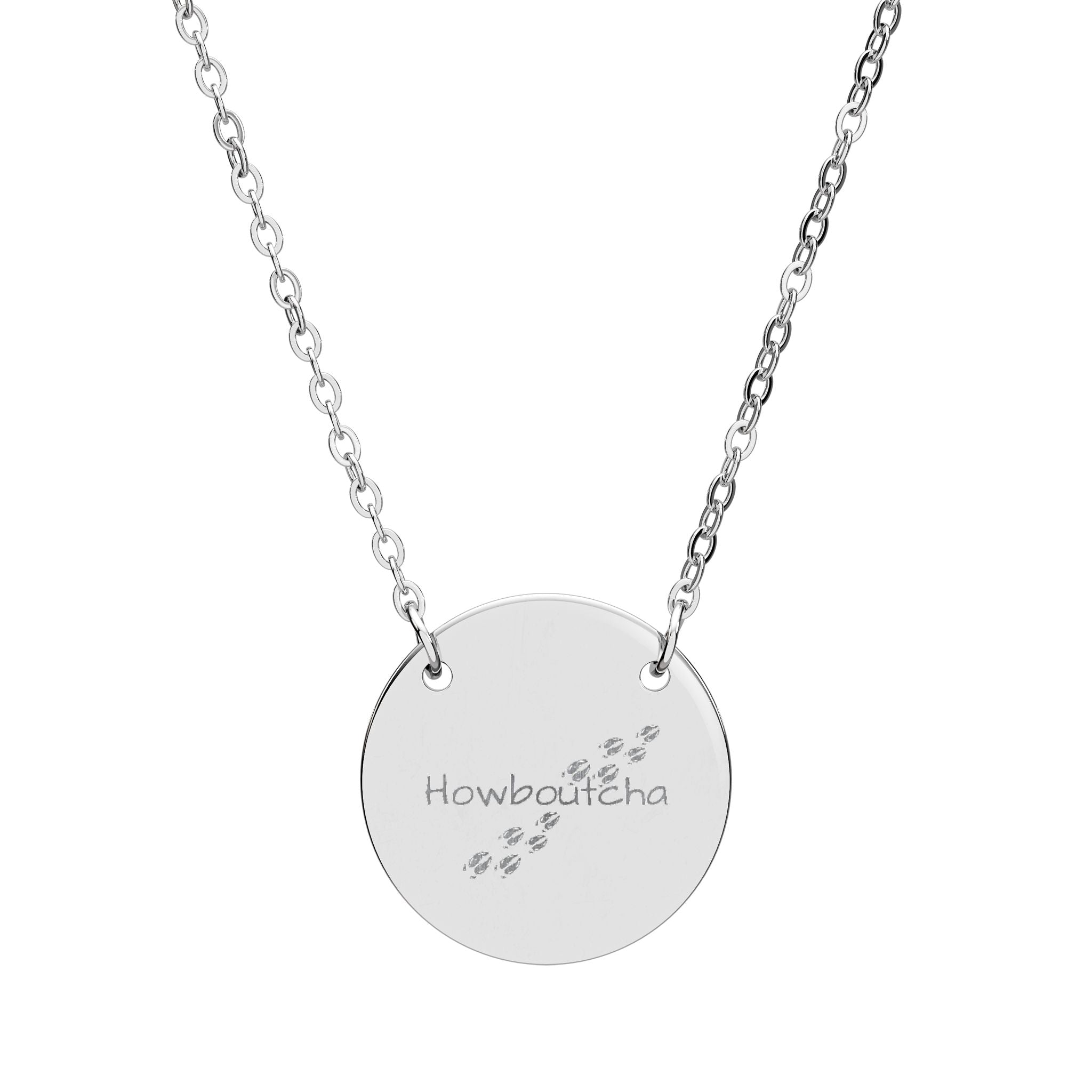 Howboutcha Necklace — Tracks Pendent
