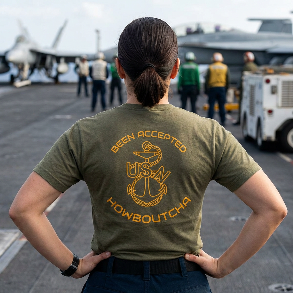 "Been Accepted Howboutcha" CPO Pride Shirt