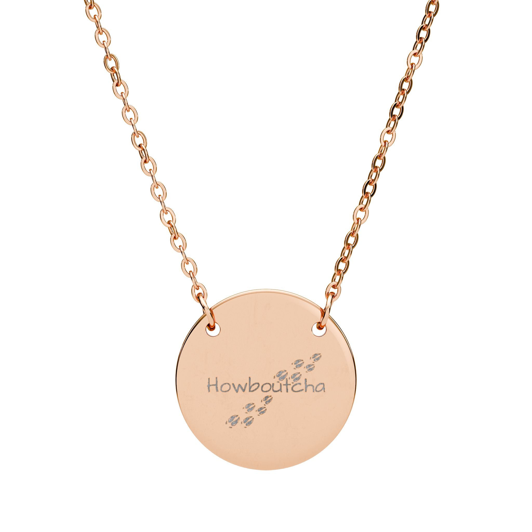 Howboutcha Necklace — Tracks Pendent