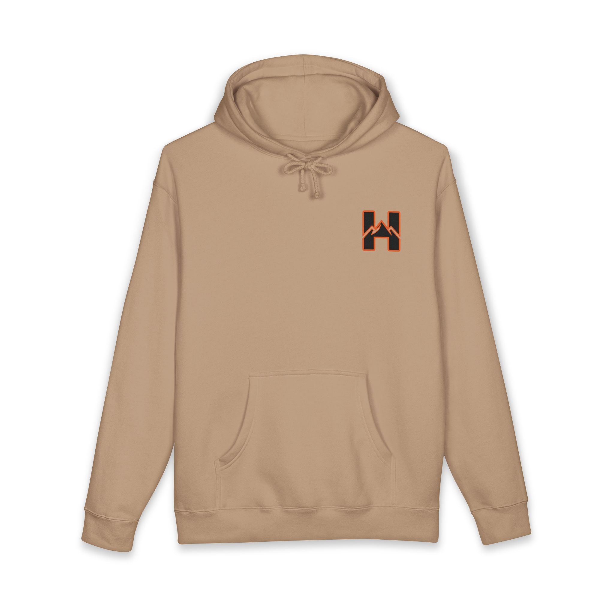 Howboutcha Outfitters Camo Hoodie — Flagship Logo Pullover