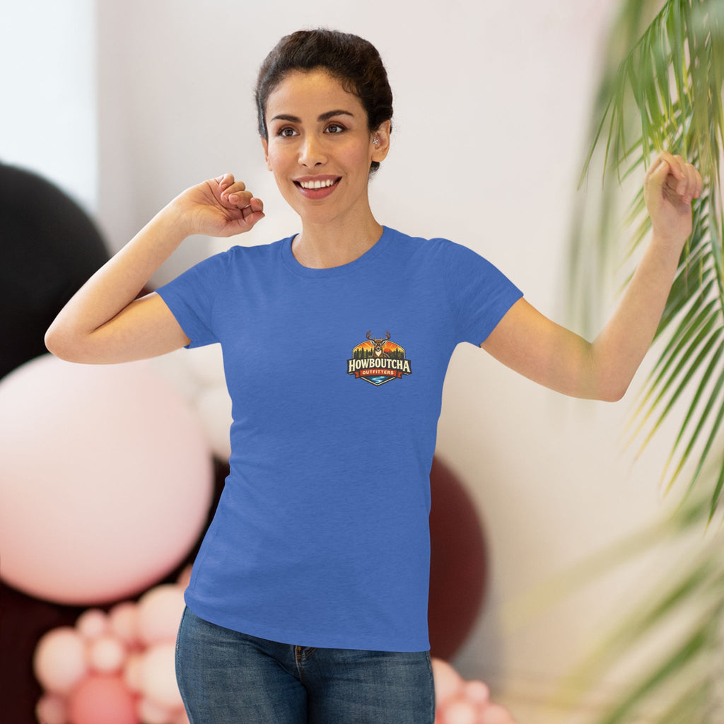 Women's Tee — 'I Don't Follow Trends, I Follow The Tracks'