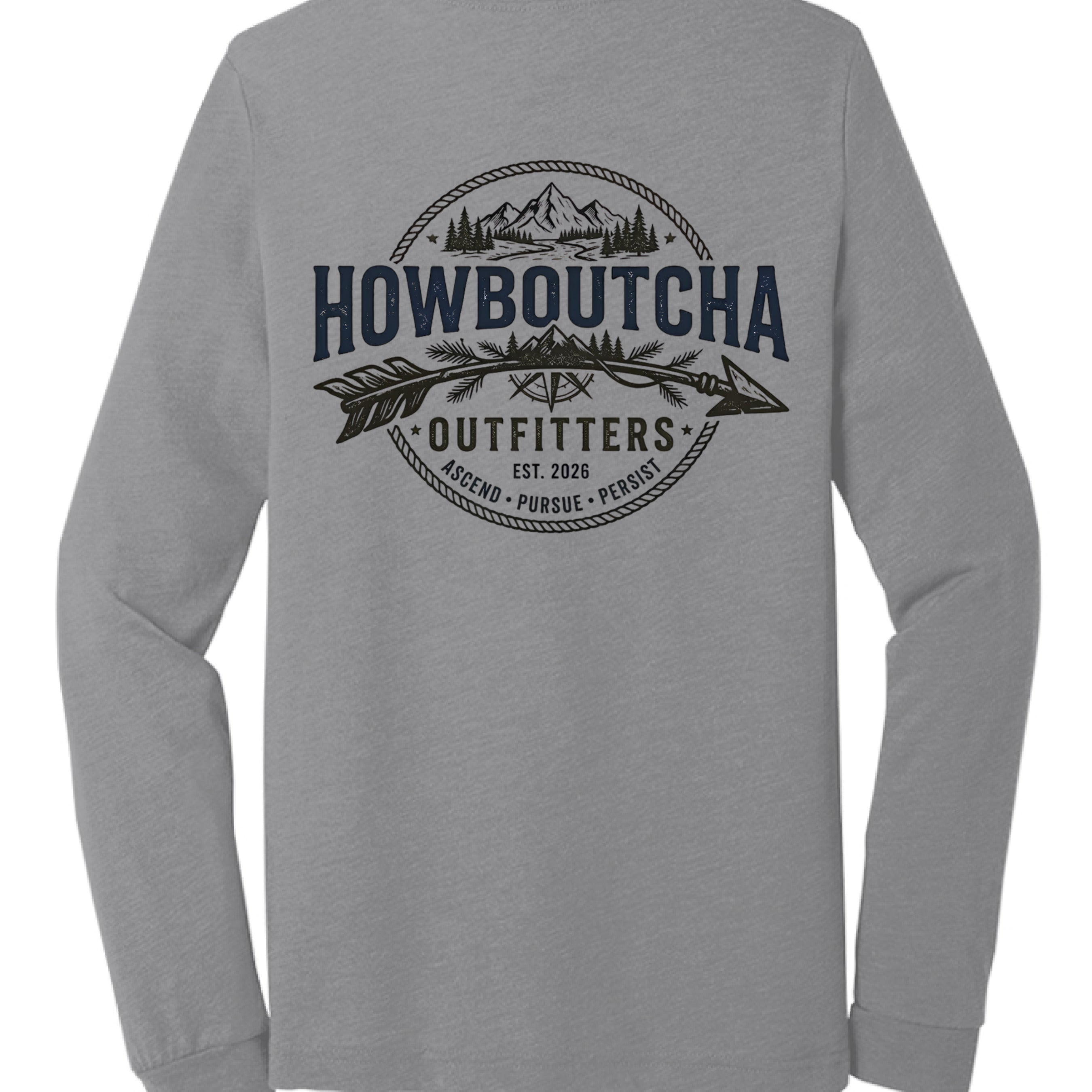 Grey Triblend - BACK