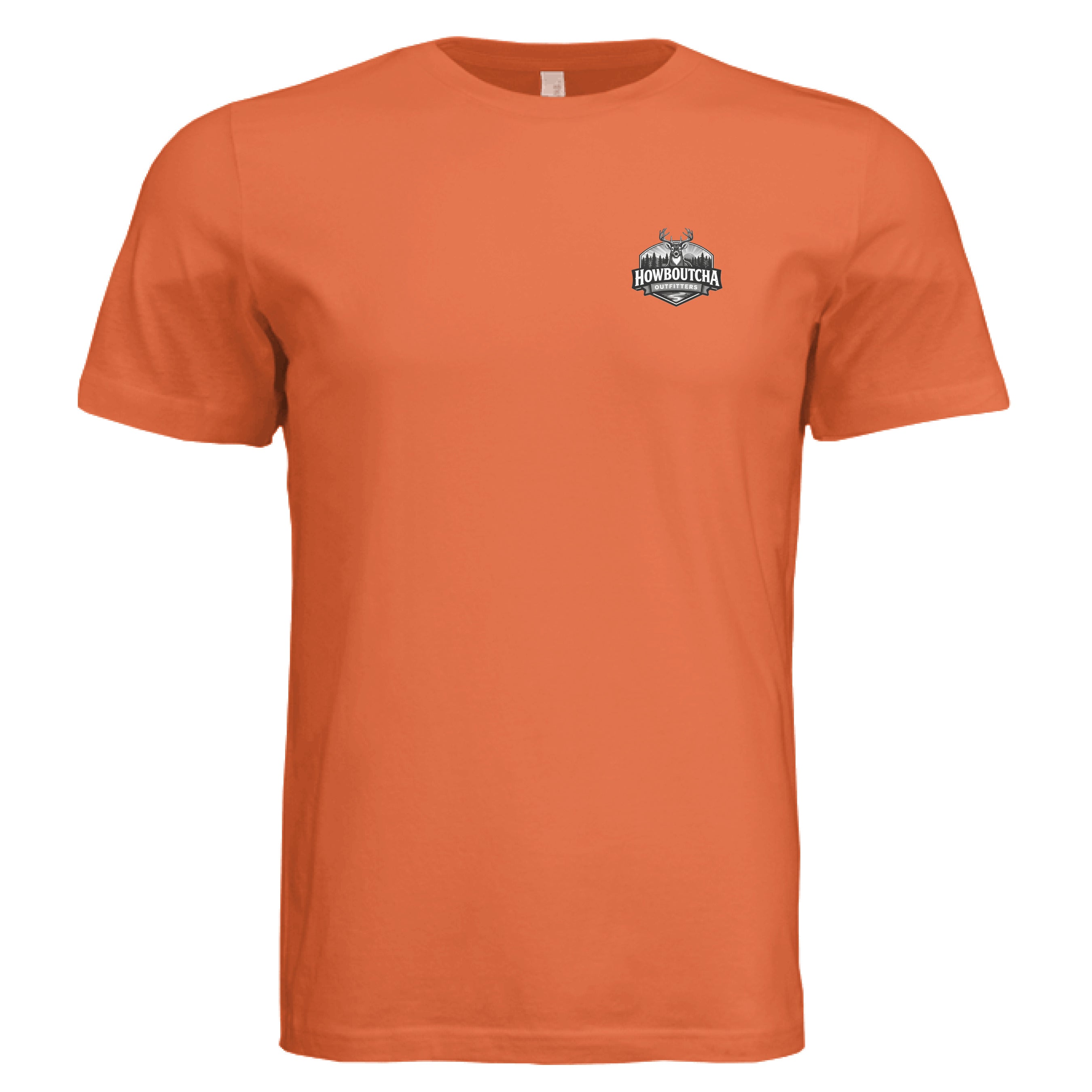 Solid Orange Triblend - FRONT