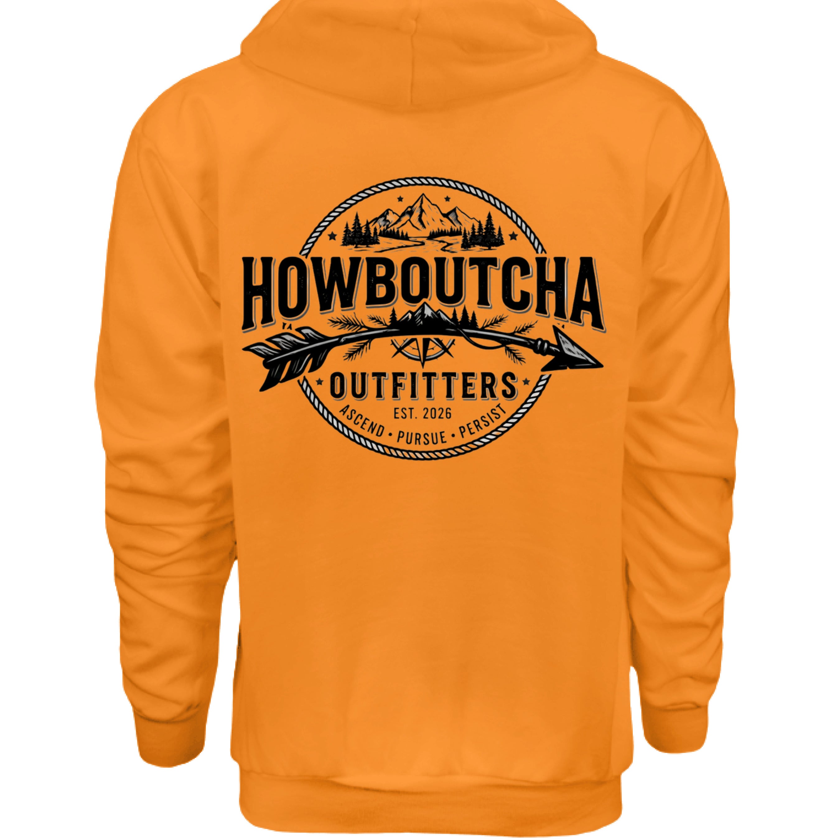 SAFETY ORANGE - BACK