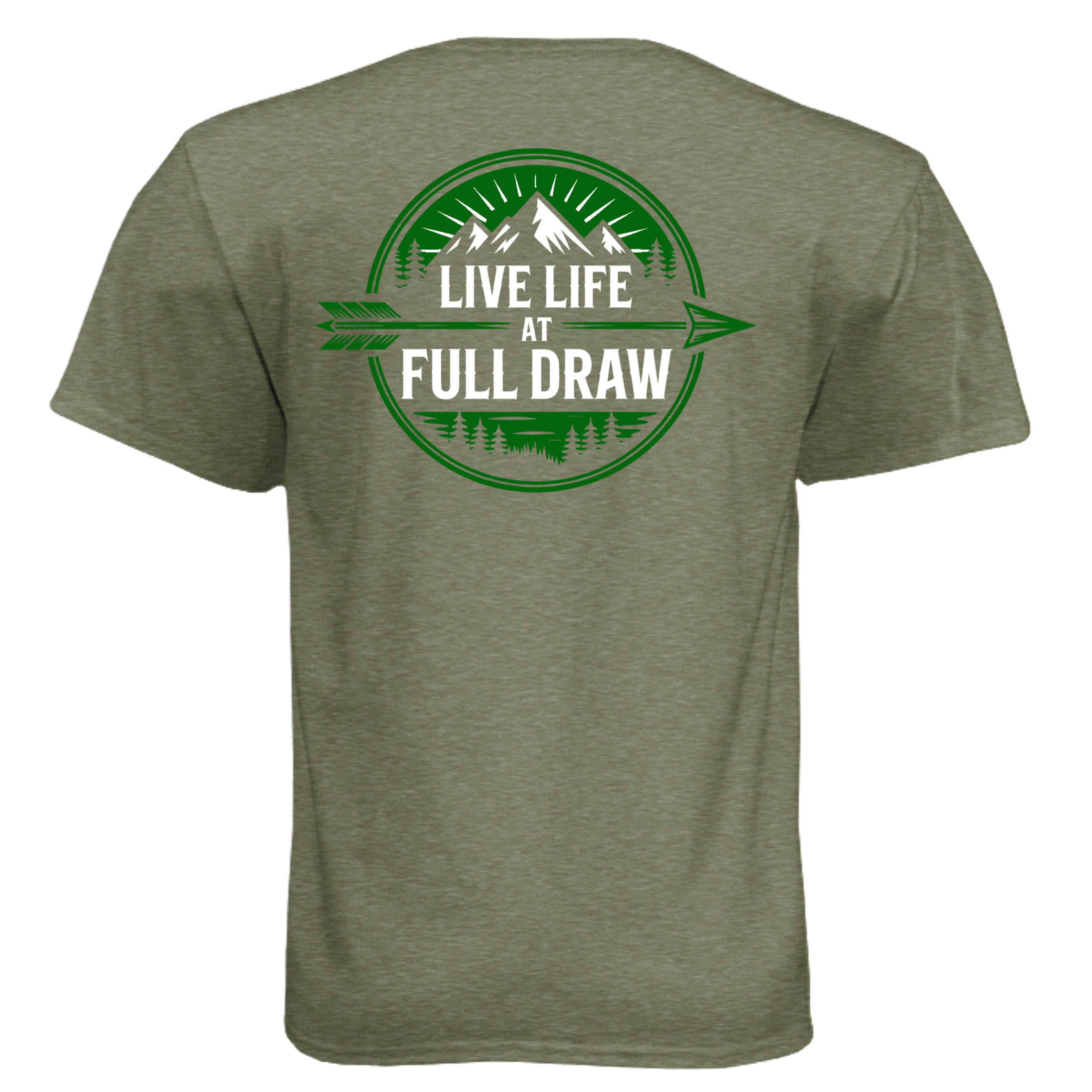 MILITARY GREEN - 6010 - BACK