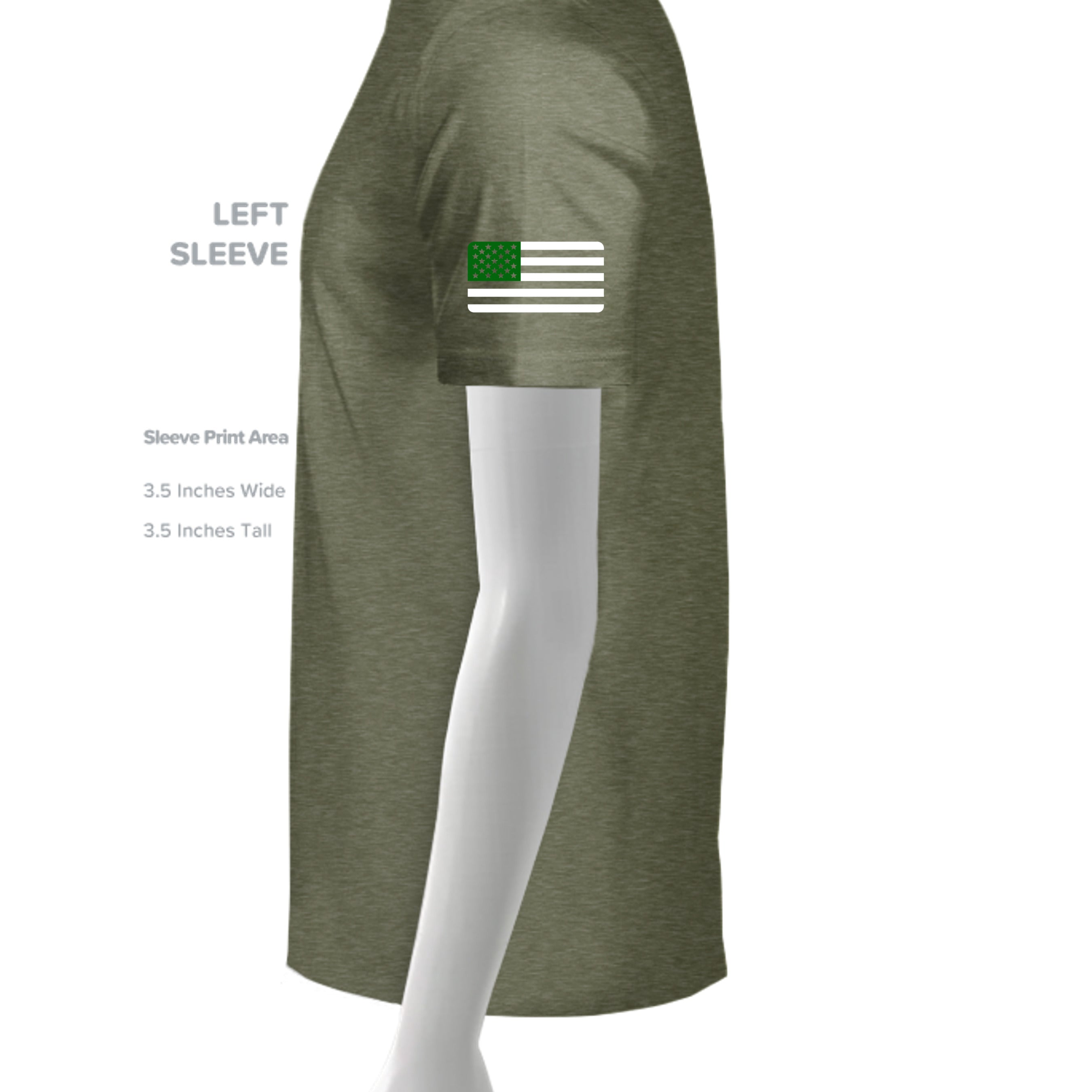 MILITARY GREEN - 6010 - SLEEVE_LEFT